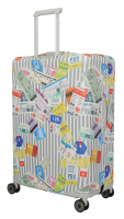 Travelite 'Accessoires' Kofferhülle L bis 77cm Tickets multi.color