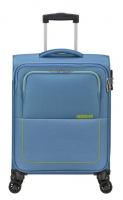 American Tourister 'Air Wave' Spinner 55cm 2,4kg 37l coronet blue/lime