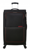 American Tourister 'Air Wave' Spinner 78cm 3,8kg 106/117l erweiterbar black/red