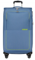 American Tourister 'Air Wave' Spinner 78cm 3,8kg 106/117l erweiterbar coronet blue/lime