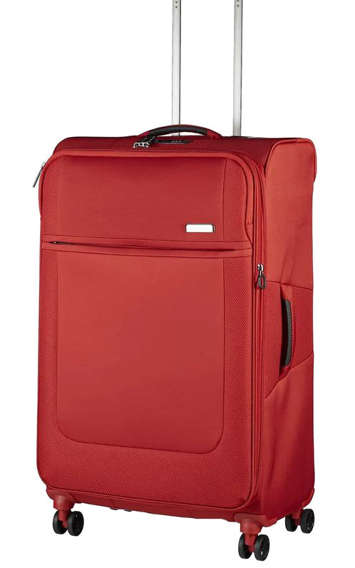 March 'Imperial' 4-Rad Trolley 78cm 3,2kg erweiterbar 104/117l Polyester red