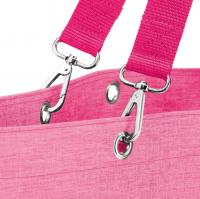 Reisenthel 'Shopper XL' mit Karabinerhaken 35l twist pink