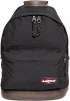 Eastpak 'Wyoming' Rucksack mit Lederboden 24l black