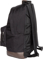 Eastpak 'Wyoming' Rucksack mit Lederboden 24l black