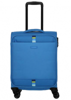Travelite 'Rügen' 4-Rad Bordtrolley S 55cm 2,4kg 34l mittelblau