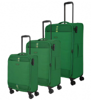 Travelite 'Rügen' 4-Rad Trolley S 55cm 2,4kg 34l grün