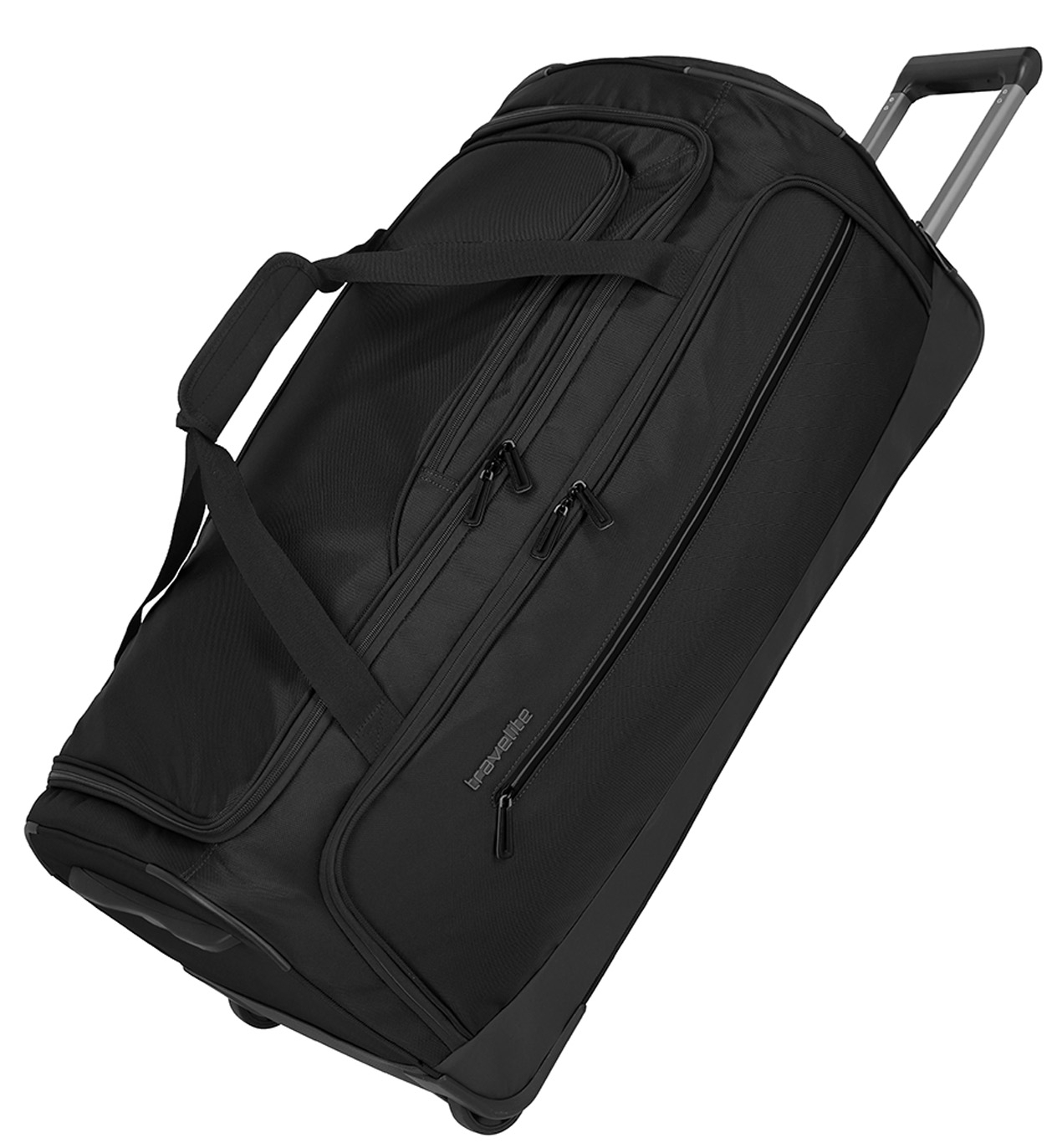 Travelite 'Crosslite' Rollenreisetasche L 3,4kg 97l schwarz