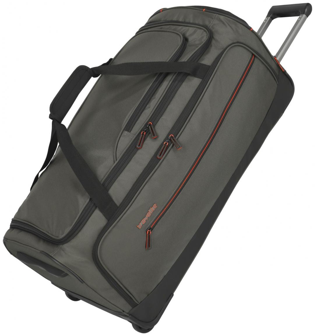 Travelite 'Crosslite' Rollenreisetasche L 3,4kg 97l oliv