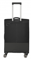 Travelite 'Crosslite' 4-Rad Trolley M 66cm 3,3kg erw. 61/66l schwarz