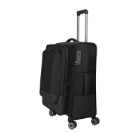 Travelite 'Crosslite' 4-Rad Trolley M 66cm 3,3kg erw. 61/66l schwarz