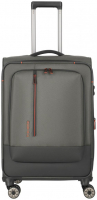 Travelite 'Crosslite' 4-Rad Trolley M 66cm 3,3kg erw. 61/66l oliv