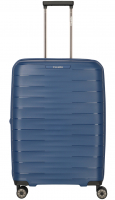 Travelite 'Mooby' 4-Rad Trolley M 66cm 3,4kg erw. 73/80l marine