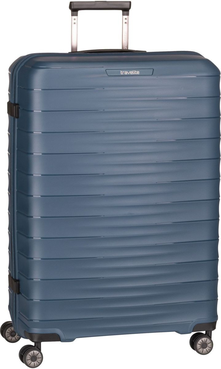 Travelite 'Mooby' 4-Rad Trolley L 77cm 3,7kg 107l marine