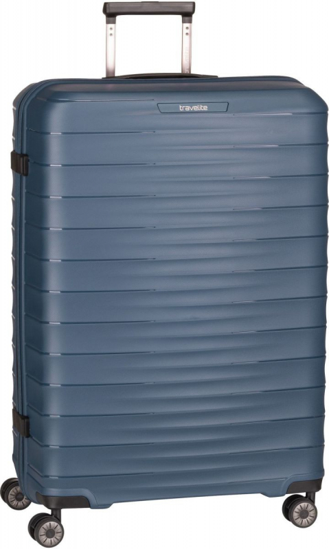 Travelite 'Mooby' 4-Rad Trolley L 77cm 3,7kg 107l marine