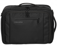 Travelite 'Crosslite' Bordtasche/Rucksack 43 cm 1,1 kg erweiterbar 25-31 l schwarz