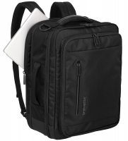 Travelite 'CrossLite' Bordtasche/Rucksack 43cm 1,1kg erweiterbar 25/31L Black