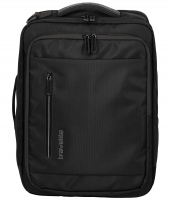 Travelite 'CrossLite' Bordtasche/Rucksack 43cm 1,1kg erweiterbar 25/31L Black