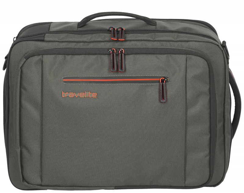 Travelite 'CrossLite' Bordtasche/Rucksack 43cm 1,1kg erweiterbar 25/31L Olive