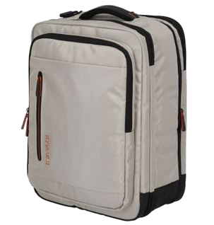 Travelite 'Crosslite' Bordtasche/ Rucksack 43cm 1,1kg 25/ 31l natur