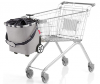 Reisenthel 'Carrycruiser' Einkaufsroller Alurahmen herringbone grey