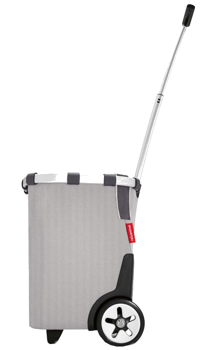 Reisenthel 'Carrycruiser' Einkaufsroller Alurahmen herringbone grey
