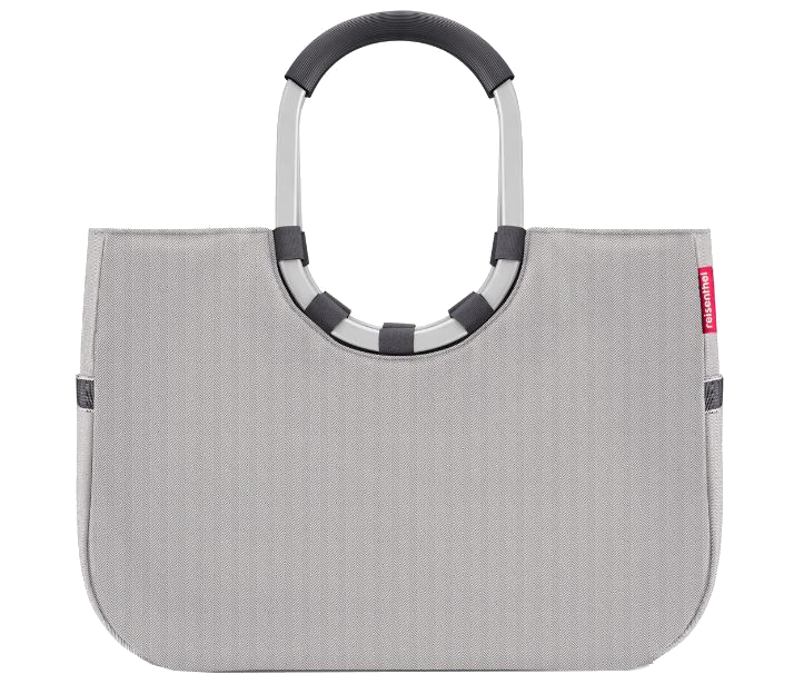 Reisenthel 'Loopshopper L' Shopper mit Alugriffen 25l herringbone grey