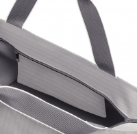 Reisenthel 'shopper M' 15l herringbone grey