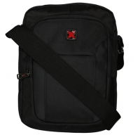 TravelN Meet Schultertasche hoch aus Spinnstoff schwarz
