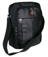 TravelN Meet Schultertasche aus Spinnstoff schwarz