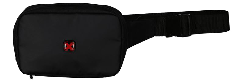 Travel N Meet Gürteltasche aus Spinnstoff schwarz