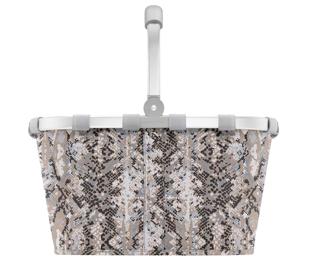 Reisenthel  'Carrybag ' Einkaufskorb mit Alurahmen 22l snake sand