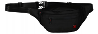 Travel N Meet Gürteltasche aus Spinnstoff schwarz