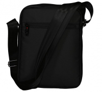 Travel´N´ Meet Schultertasche aus Spinnstoff schwarz