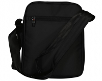 Travel´N´ Meet Schultertasche aus Spinnstoff schwarz