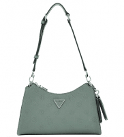 Guess 'Cresidia Top Zip Shoulder Bag'  Damentasche mit RV teal