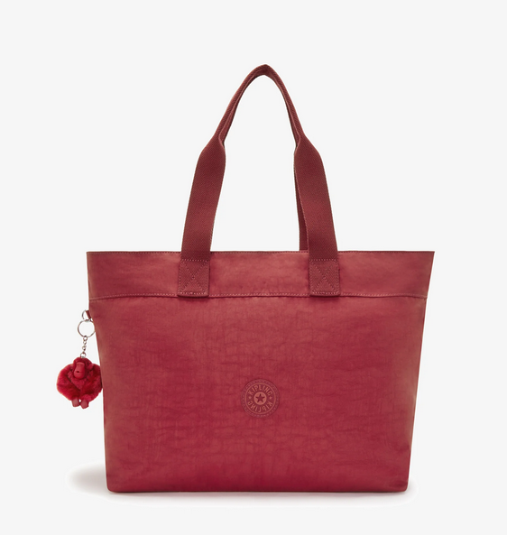 Kipling 'Colissa Up' Shopper Funky Red