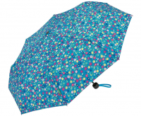 Benetton 'Super Mini' Taschenschirm millefleur diva blue