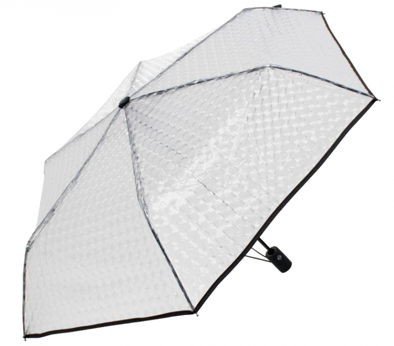 iX-brella 'Mini AC' Auf/zu-Automatik transparent clear-black