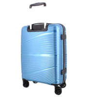 Franky 4-Rad TrolleyM 66cm 80/87l erweiterbar superleicht 2,88kg Polypropylen metallic orange