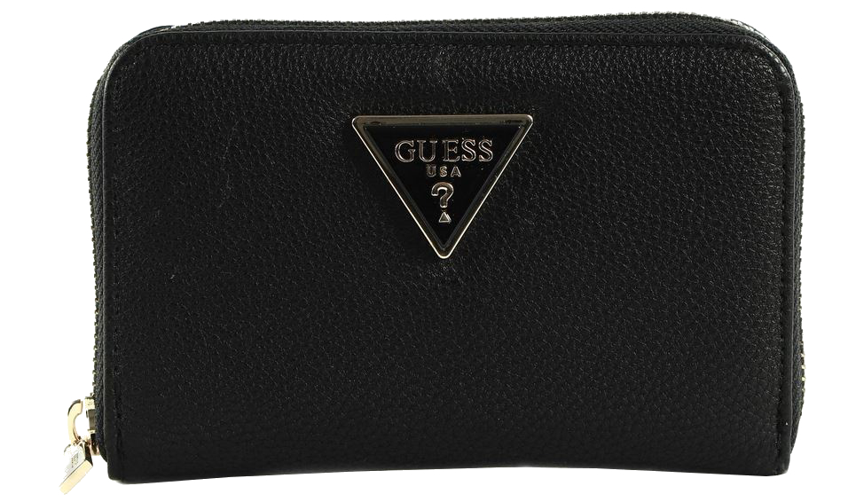 Guess 'Cresidia SLG' Medium Zip Around Damenbörse mit RV black