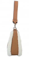 Guess 'Davika Hobo' Damen Umhängetasche cognac