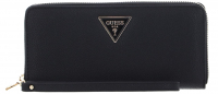 Guess 'Laurel SLG' Large Zip Around Damenbörse Synthetik black