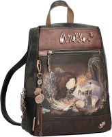 Anekke 'Dreamverse' Backpack Rucksack anthrazit / braun