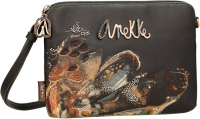 Anekke 'Dreamverse' Handbag Umhängetasche klein anthrazit / braun