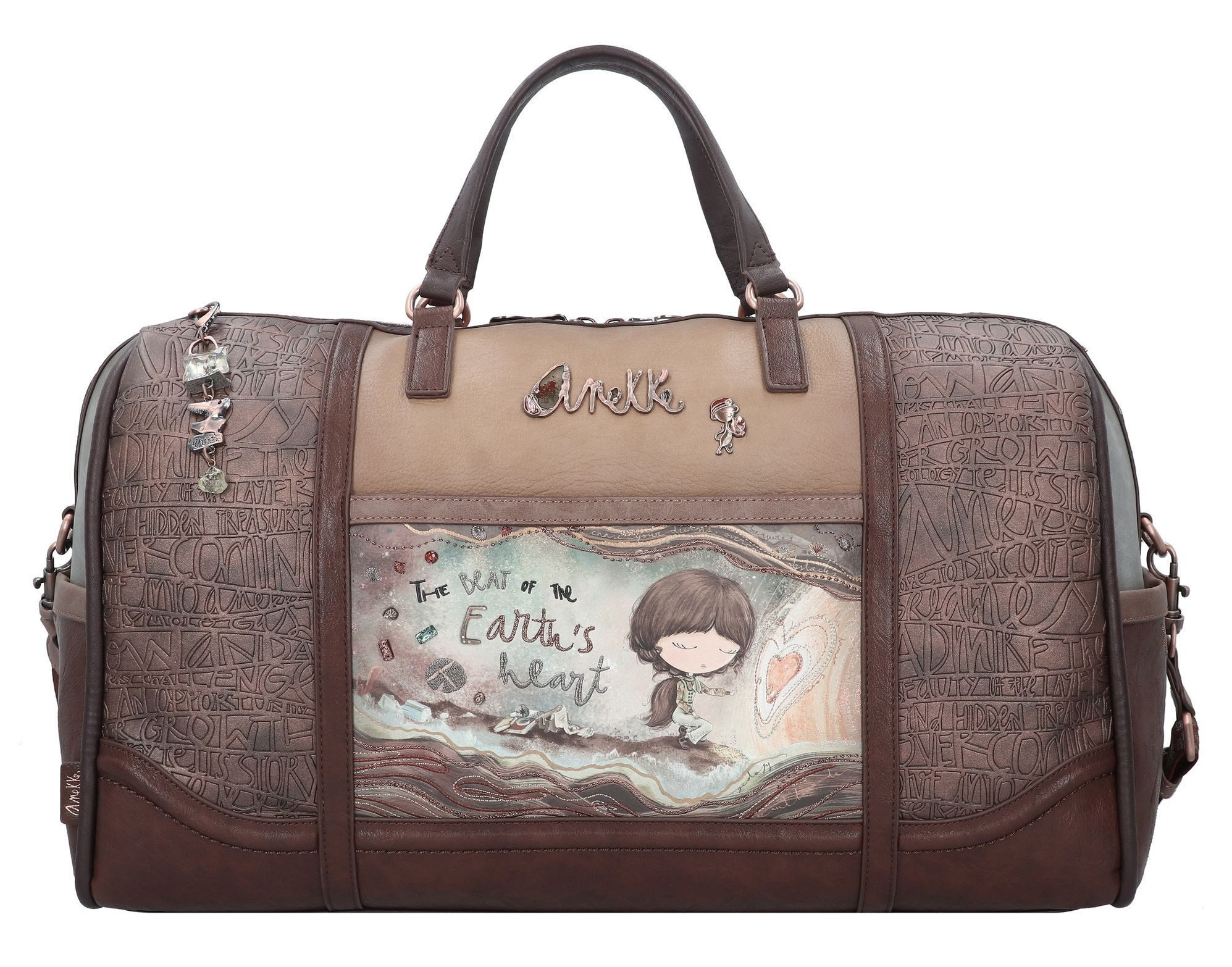 Anekke 'Core' Travel Bag Reisetasche aufsteckbar braun