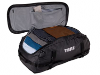 Thule 'Chasm' Recycled Reisetasche 90l  black