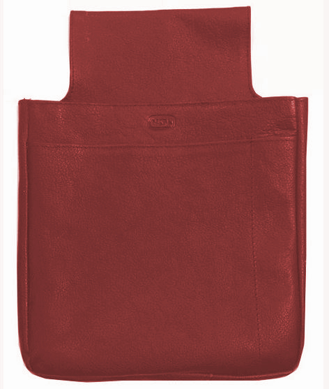 HGL Gürteltasche für Kellnerbörse echt Leder rot