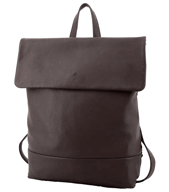 Prato 'LM Asif' Freizeitrucksack echt Leder dunkelblau