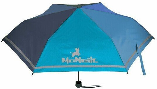 Mc Neill 'JUNGEN' Taschenschirm mit Hülle blau