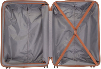 Travelite 'Bali' 4-Rad Trolley L 77cm 4,1kg 96L Weiß/Cognac